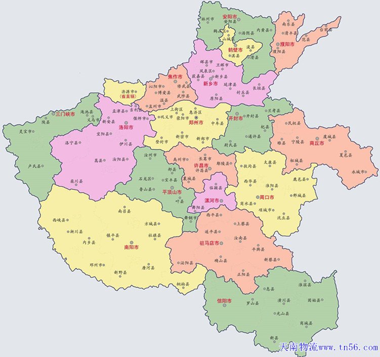 河南省地圖www.zrhennan.com.cn